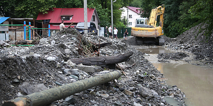 Сель сошел в туристической зоне Сочи