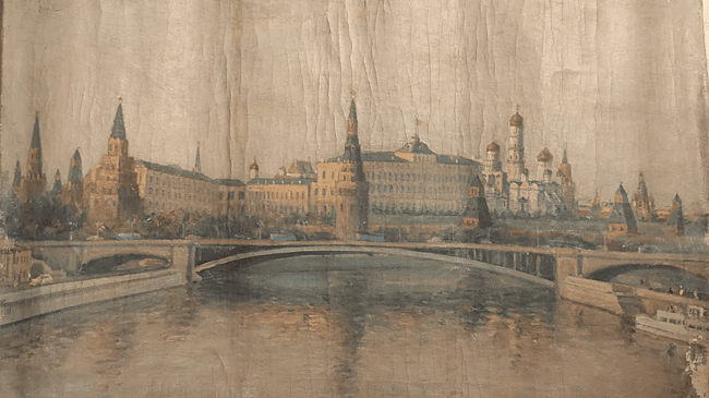 Картины из рулонов: как на подмосковной даче нашли неизвестные работы художника из коллекции Третьяковки