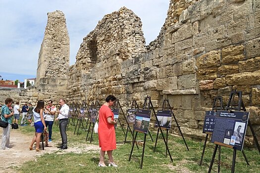 В Херсонесе отреставрировали уникальную античную башню