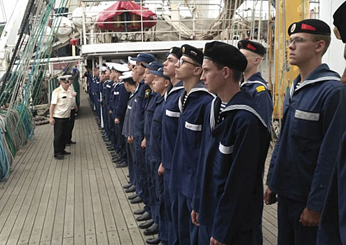 Юнармейцы из Новосибирска на парусном судне посетят Китай и Южную Корею