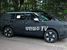 Новый Hyundai Santa Fe сняли на видео