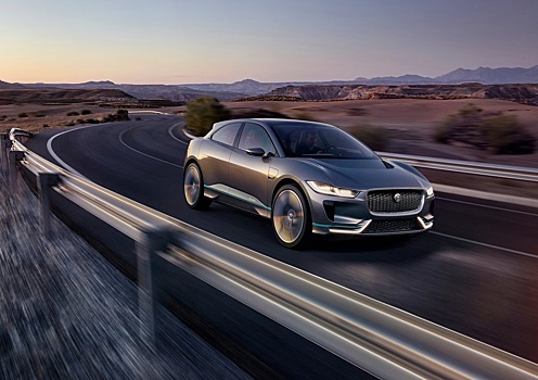 Стало известно, когда Jaguar покажет электрический кроссовер I-Pace