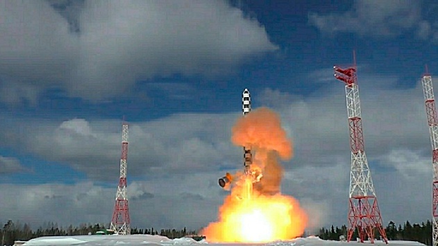 В России началось производство ракет "Сармат"