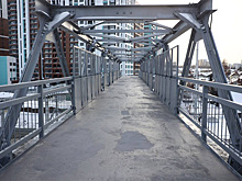 В Новосибирске мост через Транссиб соединил Дзержинский и Калининский районы