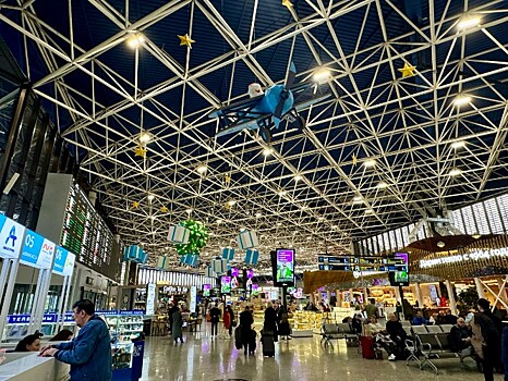 Более 400 тысяч пассажиров примет аэропорт Сочи в новогодние праздники