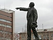 В Белоруссии памятник Ленину облили краской