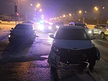 В Твери автомобиль с двумя маленькими детьми попал в ДТП
