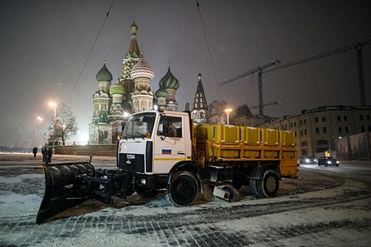 Уже 78% московских дорог очищены от последствий снегопада