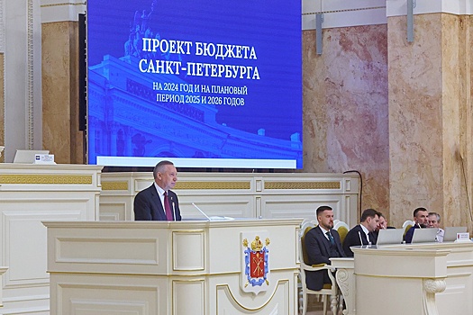 Бюджет Санкт-Петербурга на 2024 год сформирован по четырем стратегическим направлениям