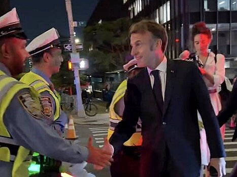 Политик Филиппо: остановка автомобиля Макрона в Нью-Йорке является унижением