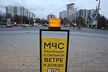 В Москве до вечера объявлен «желтый» уровень опасности