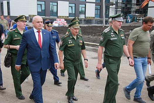 Замминистра обороны оценил президентское кадетское училище в Кузбассе