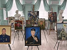 В детской школе искусств Зарайска открылась посвященная героям СВО выставка картин