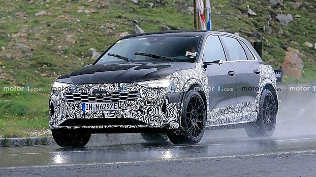 Audi e-tron 2023 года вышел на испытания