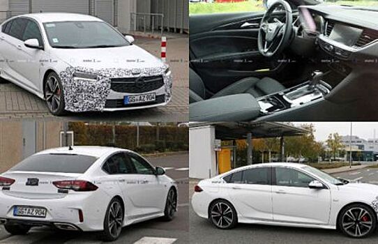 Новый Opel Insignia вышел на тесты