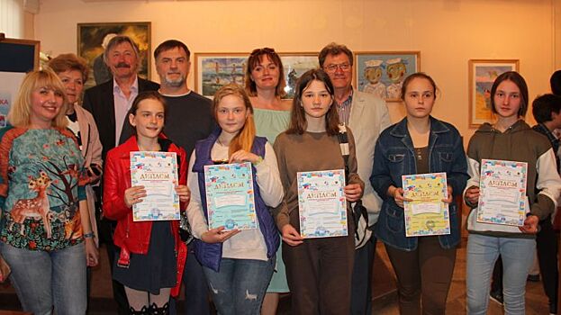 Победители конкурса "Море и дети" представили свои работы