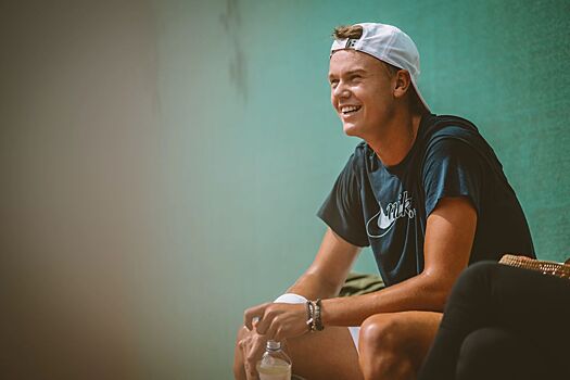 19-летний Хольгер Руне стал первым финалистом грунтового турнира в Мюнхене