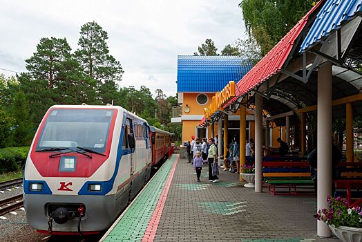 Акция «Поезд знаний» впервые состоялась на детской железной дороге в Челябинске