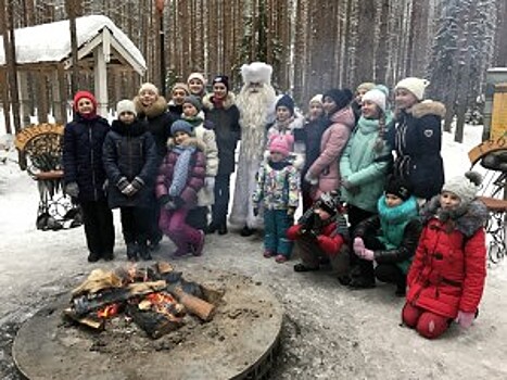 Детские сказки в зимней читальне