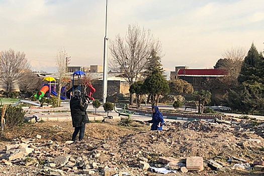 Место крушения Boeing в Иране расчистили от улик