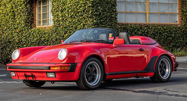 На торги выставлен редкий Porsche 911 1989 года выпуска