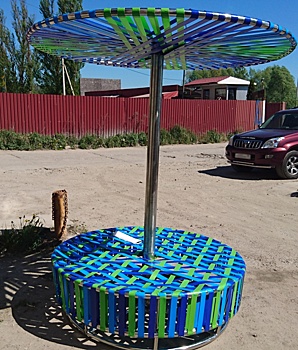 Пляжи Зеленоградска украсят плетеными зонтами и сиденьями