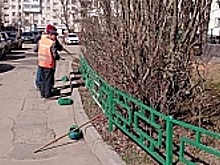 В районе Старое Крюково завершены работы весеннего месячника благоустройства