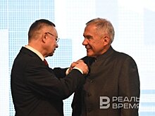Рустаму Минниханову присвоено звание почетного строителя России