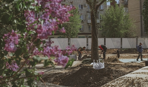 Человеческие останки найдены на стройке сквера в центре Волгограда