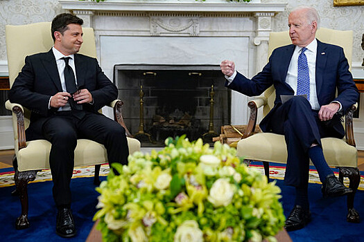 В Белом доме прошли переговоры президентов США и Украины