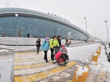 Из-за снегопада в Москве массово задерживаются авиарейсы