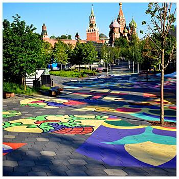 «Зарядье» на День России украсят традиционные узоры народов России