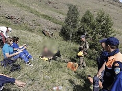 В Башкирии турист перевернулся на квадроцикле в горах
