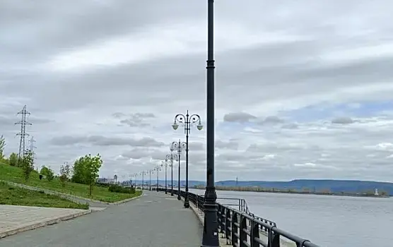 На набережной Тольятти отремонтировали пешеходное покрытие