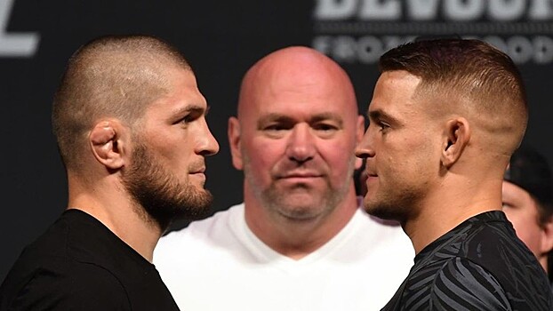 Порье и Нурмагомедов провели дуэль взглядов