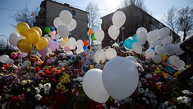 В Казахстане заложили сад в память о жертвах пожара в Кемерово