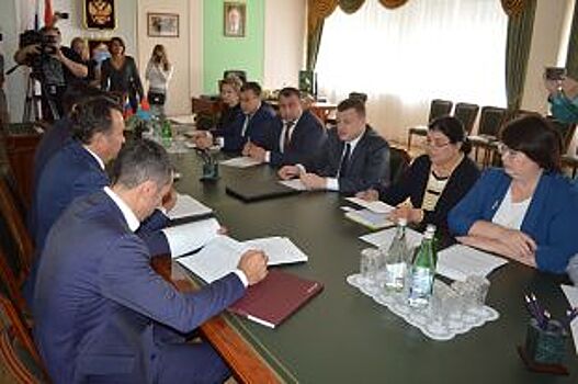 Владимир Салмин встретился с главой администрации Тамбовской области