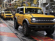Ford вынужден остановить сборку Bronco на 2 недели по причине нехватки деталей