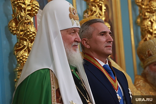 Александр Моор выразил благодарность патриарху Кириллу за визит в Тюменскую область