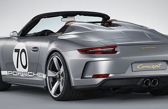 Porsche представила концепт 911 Speedster