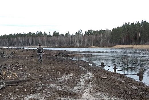 Озеро Протяжное пересохло в Сарове