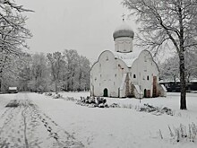 Циклон принес в Новгородскую область снегопады и аномально низкое давление