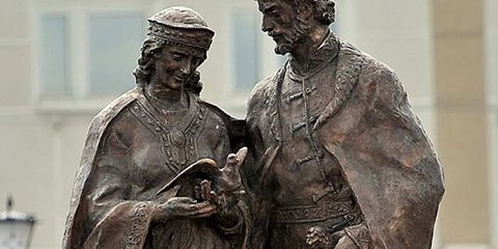В столице представили эскиз памятника святым Петру и Февронии с детьми