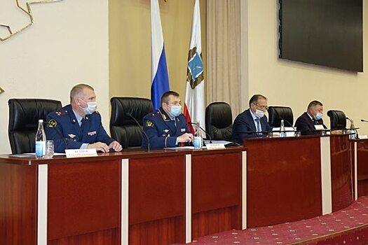 Члены правительства Саратовской области познакомились с новым главой УФСИН