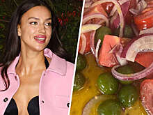 Супермодель Ирина Шейк приготовила блюдо из детства для дизайнера Рикардо Тиши