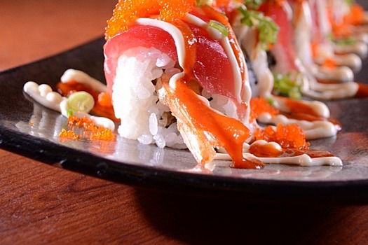 В Дагестане приготовили самый большой ролл в России весом в четверть тонны