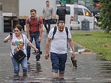 «Жёлтый» уровень опасности из-за грозы объявлен в Москве