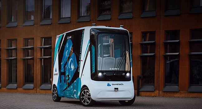 В Эстонии представили беспилотный водородный автомобиль