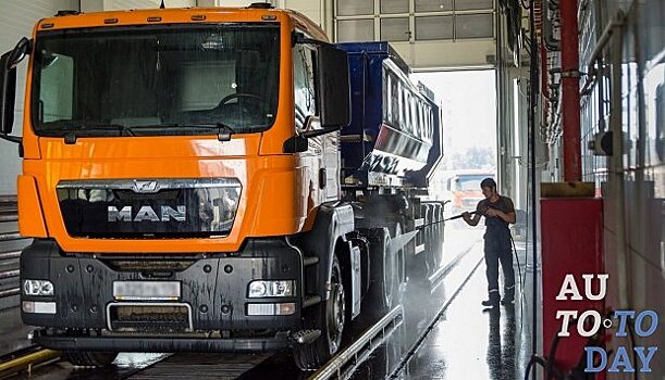 Мойка грузовых автомобилей: виды оборудования, цены на мойку