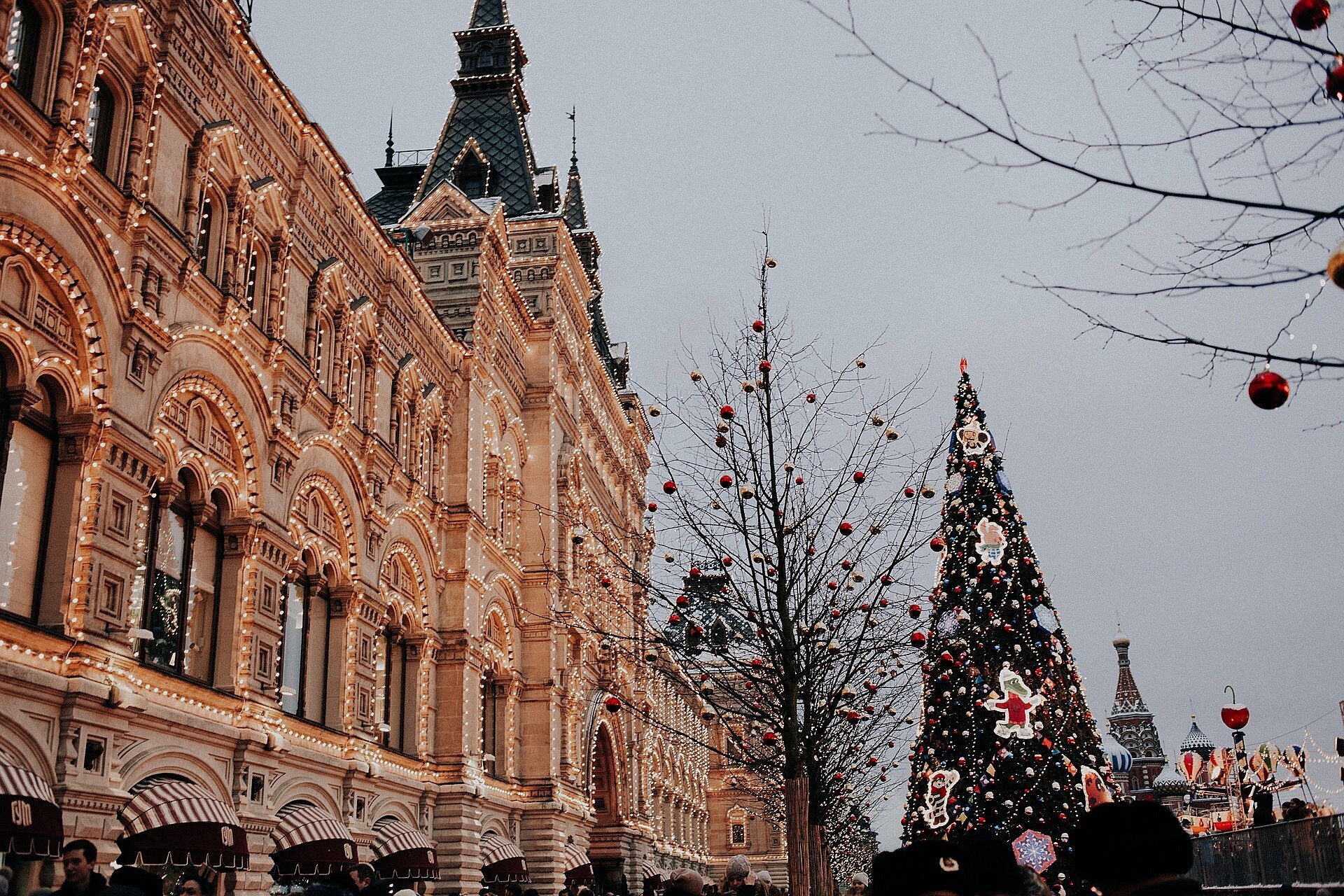 В Москве ограничат движение перед Рождеством